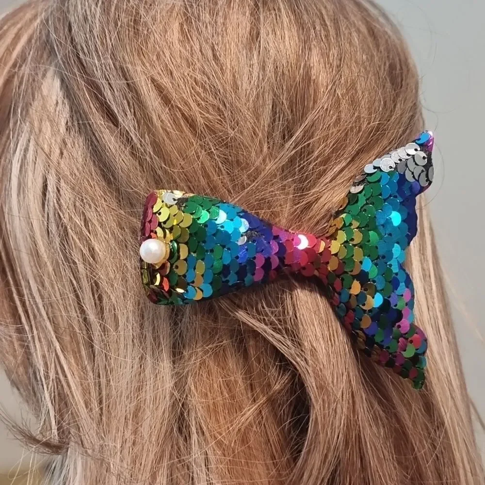 👋 SEQUIN MERMAID TAIL HAIR CLIP | Mix And Match 3/$20